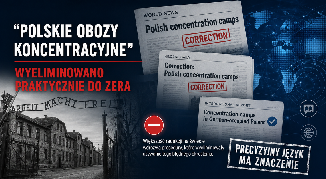 Katarzyna Szaran (MSZ): określenie „polskie obozy koncentracyjne” wyeliminowano praktycznie do zera