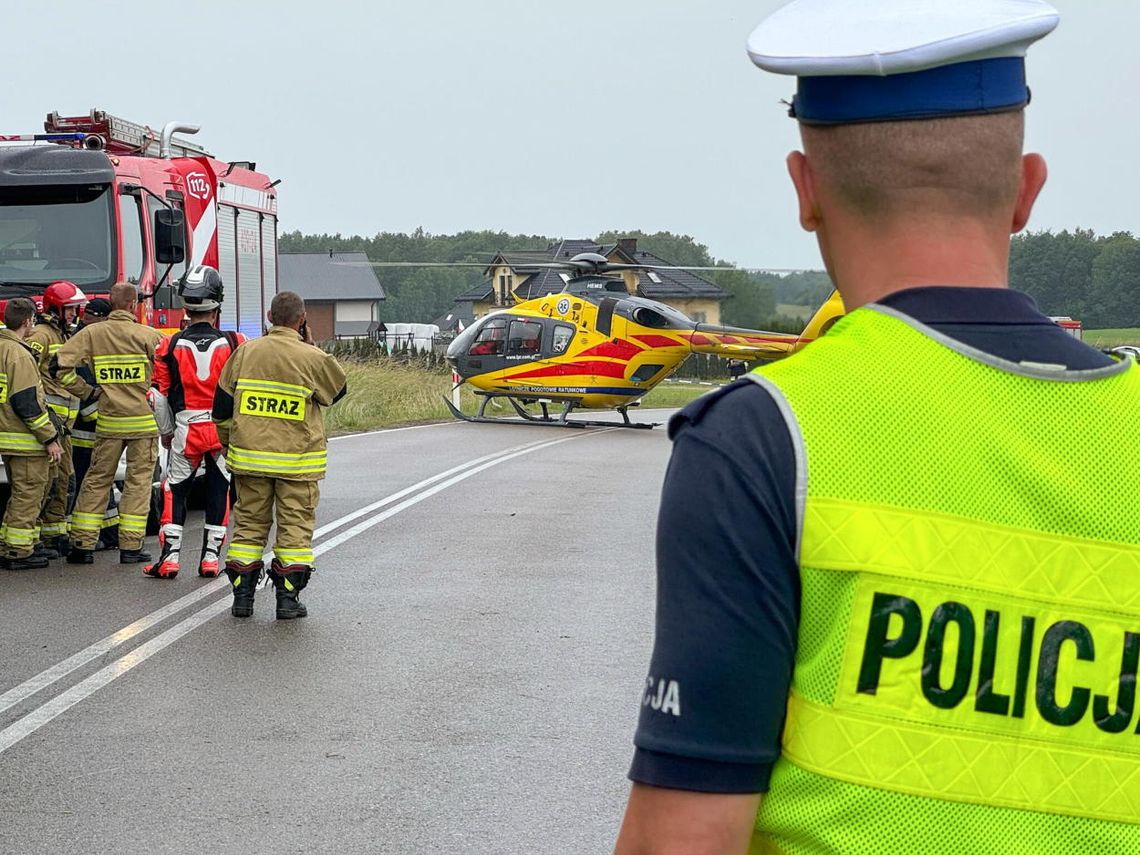 KGP: od początku wakacji ponad 1 tys. wypadków drogowych; zginęło 96 osób