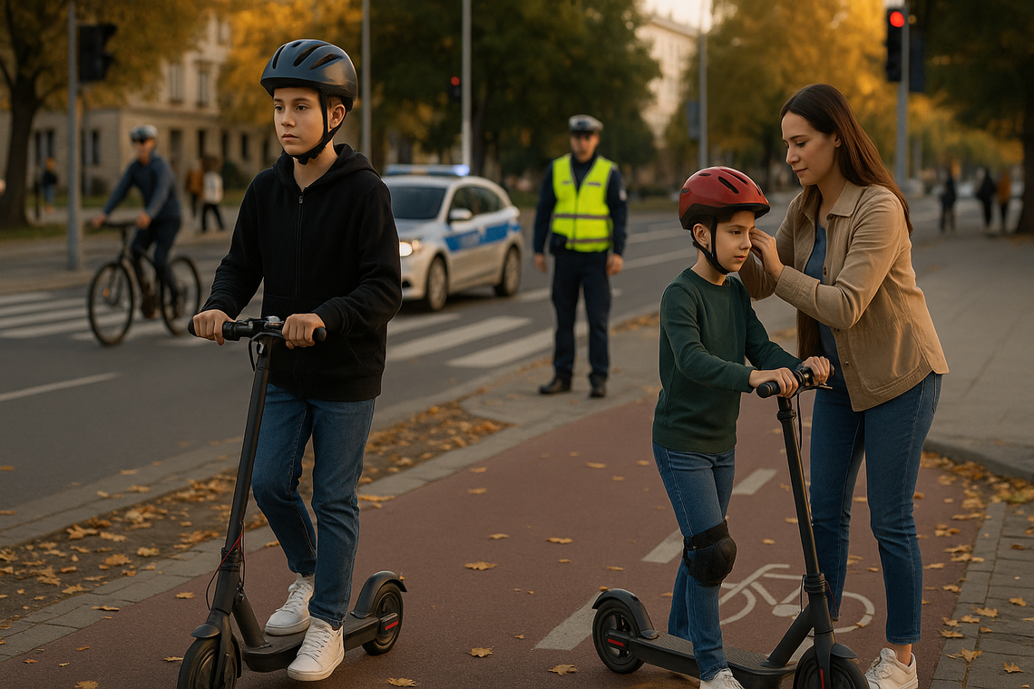 KGP: przepisy o e-hulajnogach to krok w dobrą stronę