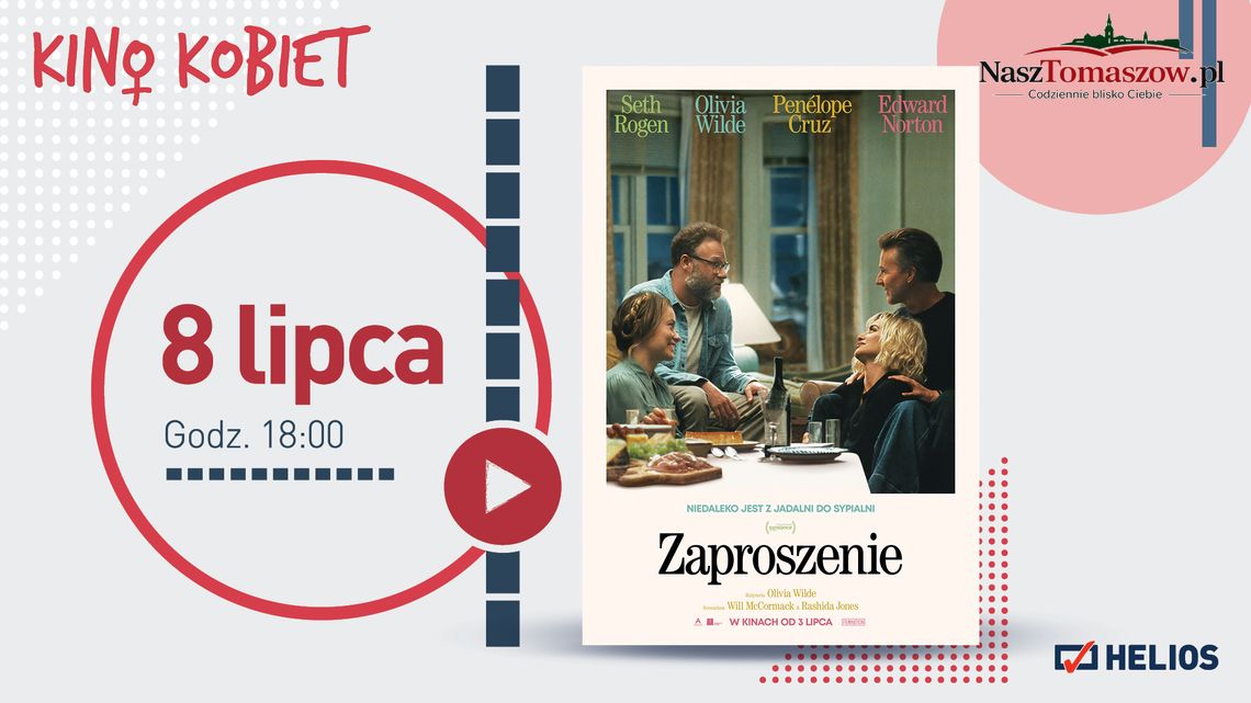 Kino Kobiet w Heliosie. Lipiec zacznie się od „Zaproszenia”, którego lepiej nie odrzucać Kino Kobiet w Heliosie. Lipiec zacznie się od „Zaproszenia”, którego lepiej nie odrzucać