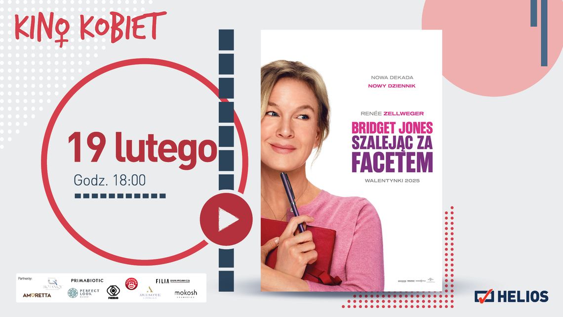 Kino Kobiet w lutym z wyczekiwaną premierą – „Bridget Jones: Szalejąc za facetem”