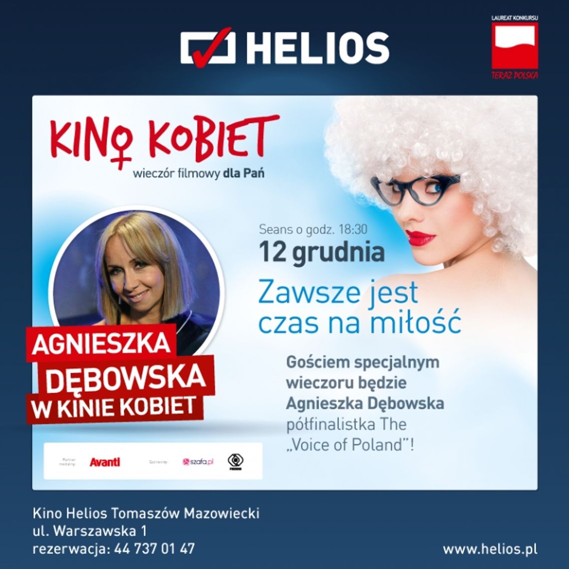 Kino Kobiet w tomaszowskim Heliosie!