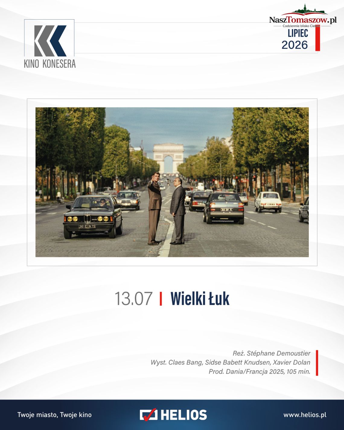 Kino Konesera w Heliosie: „Wielki Łuk”, czyli architektura, ambicja i polityka pod jednym sklepieniem Kino Konesera w Heliosie: „Wielki Łuk”, czyli architektura, ambicja i polityka pod jednym sklepieniem