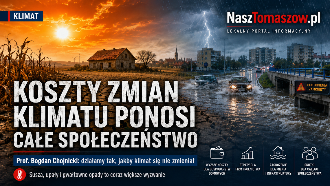 Klimatolog: koszty zmian klimatu ponosi całe społeczeństwo (wywiad) Klimatolog: koszty zmian klimatu ponosi całe społeczeństwo (wywiad)
