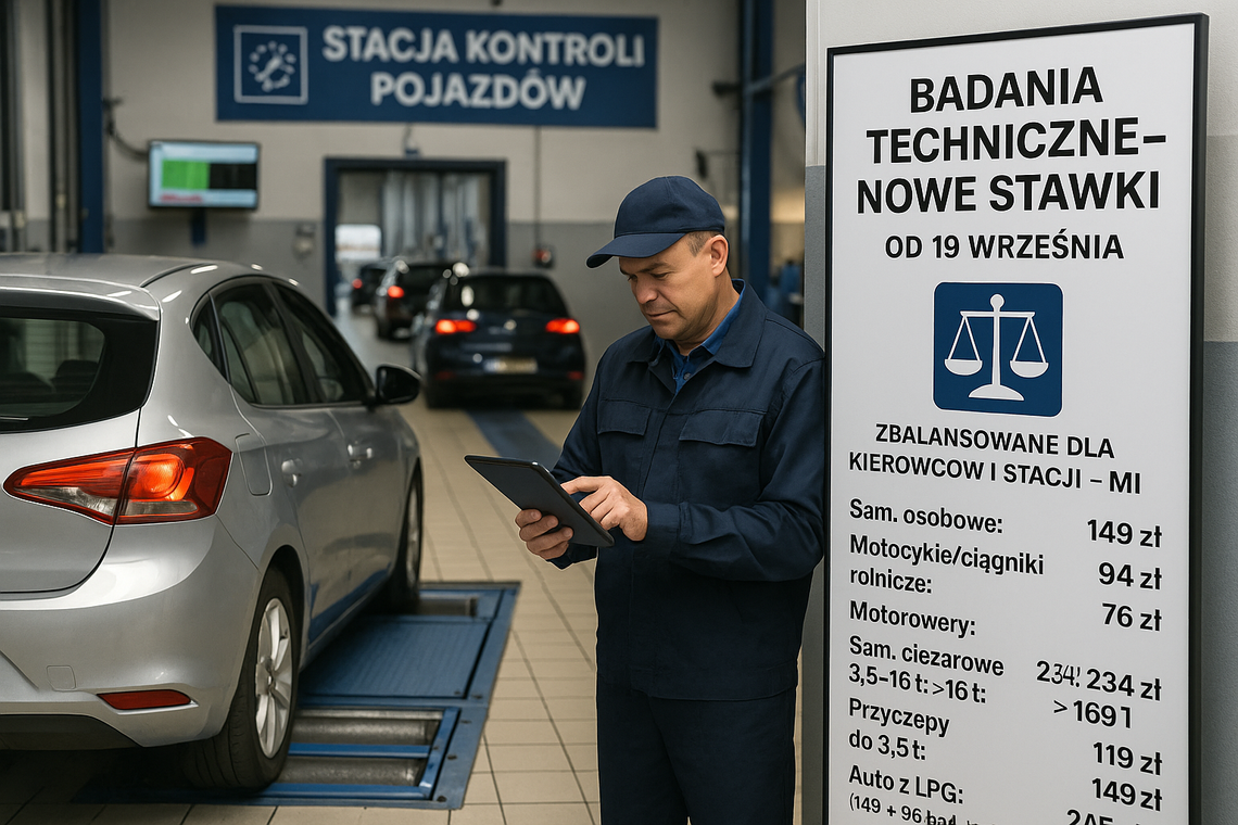 Klimczak: stawki za badania techniczne musiały uwzględnić interes przedsiębiorstw i kierowców