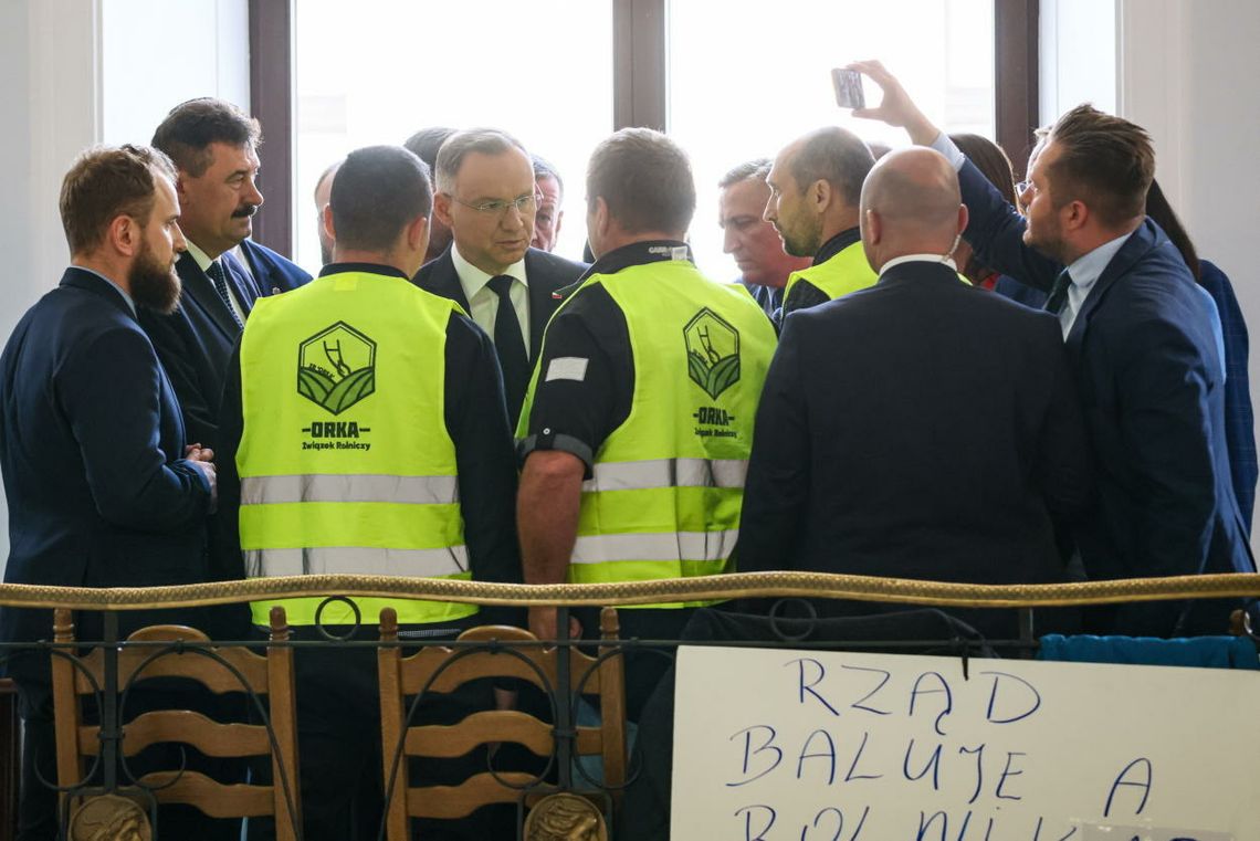 Kolarski: prezydent zdecydował, że przedstawiciel protestujących rolników wejdzie w skład Rady ds. rolnictwa