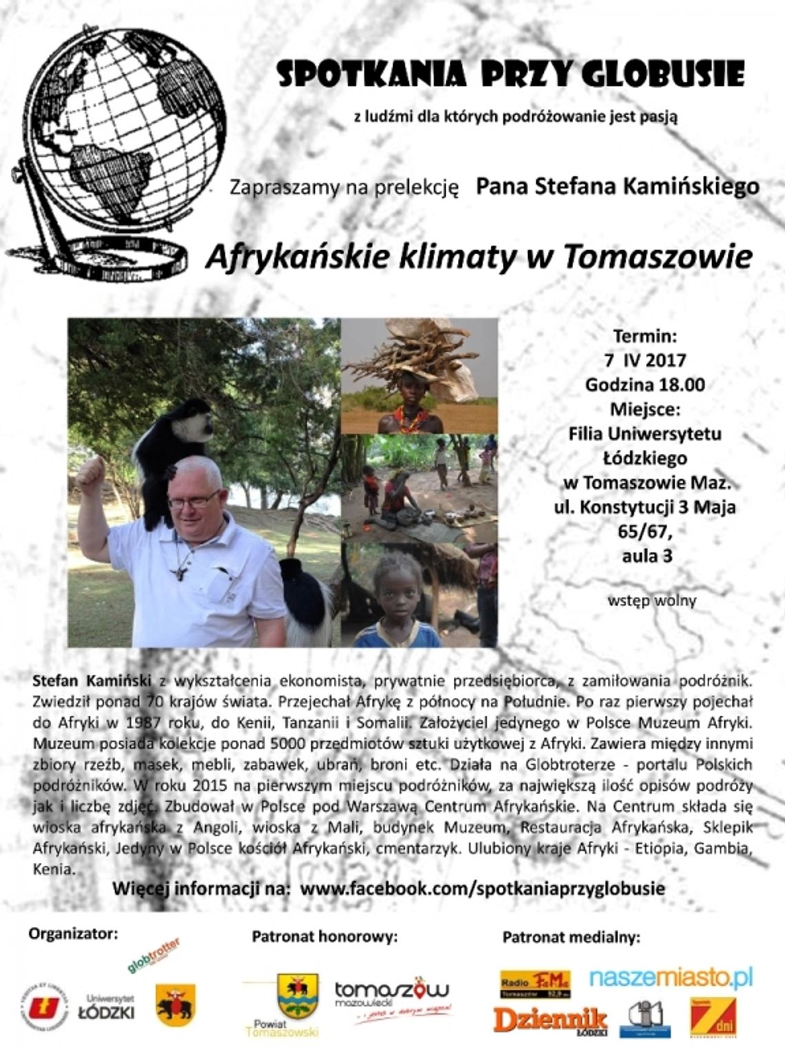 Kolejne spotkanie przy globusie - Stefan Kamiński