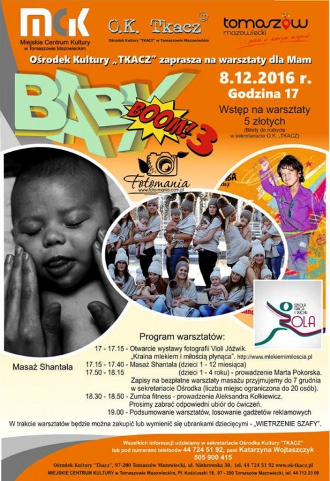 Kolejne warsztaty dla Mam „Baby-Boom”