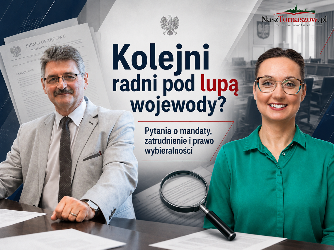 Kolejni radni pod lupą wojewody? Pytania o miejskie spółki, szpital i prawo do mandatu Kolejni radni pod lupą wojewody? Pytania o miejskie spółki, szpital i prawo do mandatu
