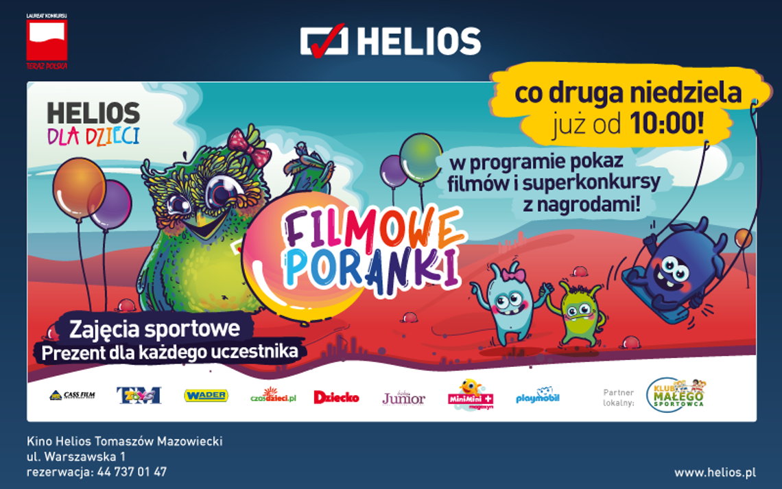 Kolejny filmowy poranek dla dzieci