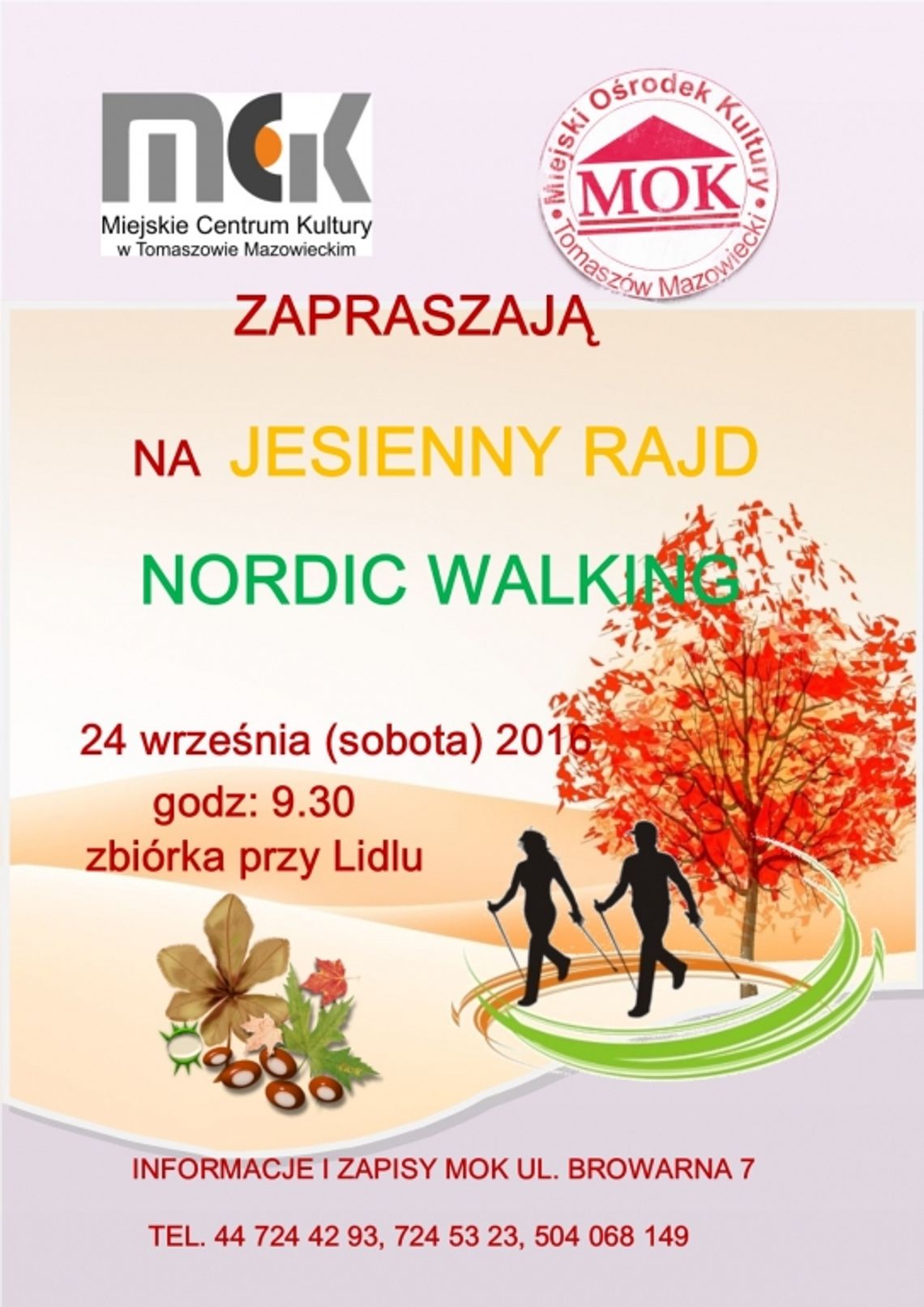 Kolejny Jesienny Rajd Nordic Walking