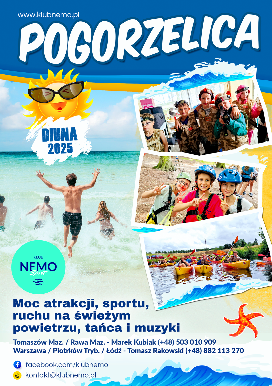 Kolenie nad Morzem? To dobry pomysł! Poznaj ofertę dla dzieci z Tomaszowa