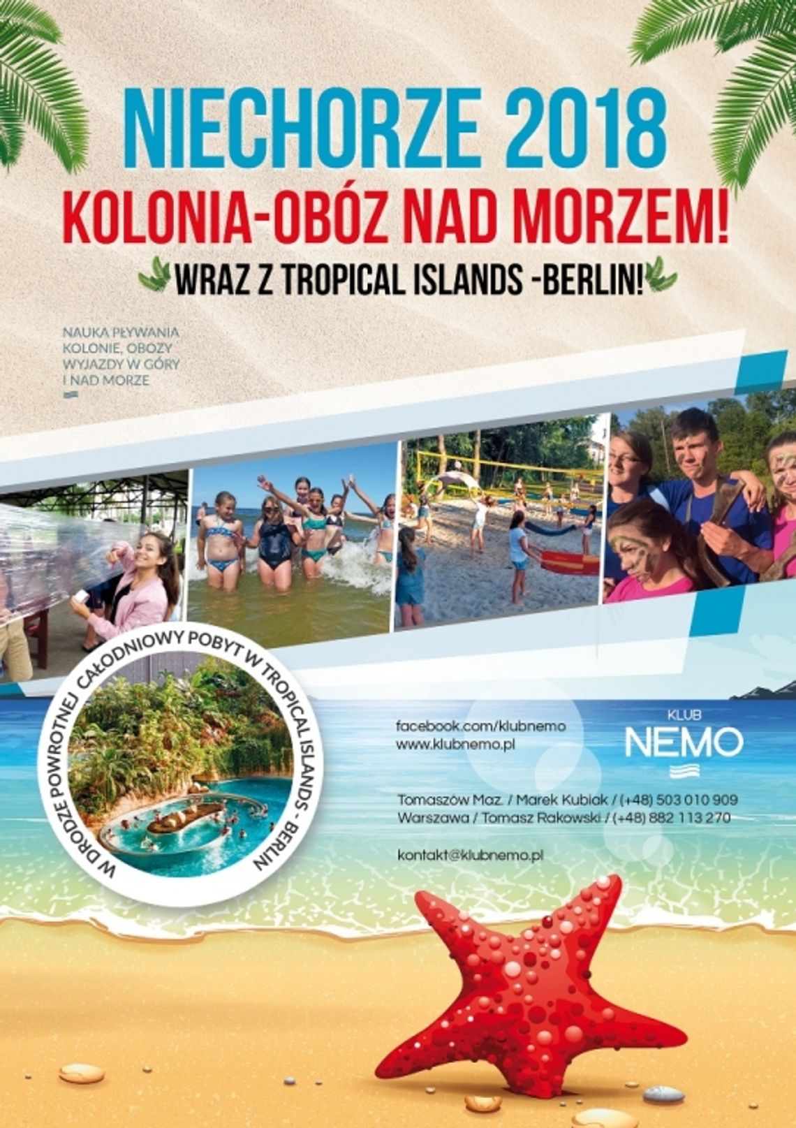 Kolonie z NEMO