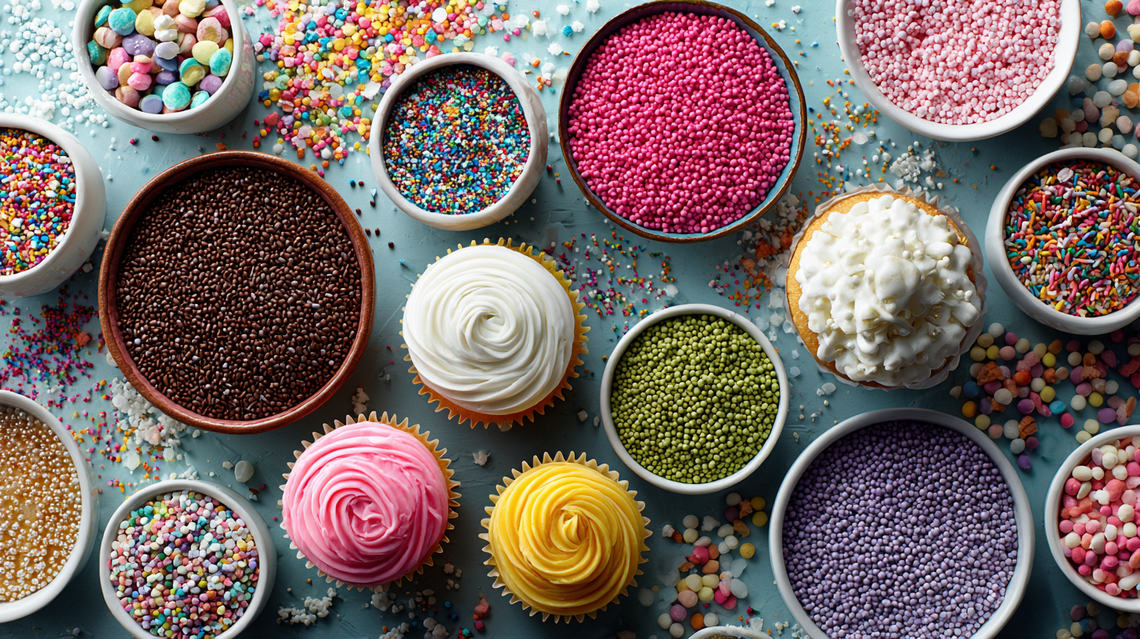 Kolor i smak wypieków: przewodnik po posypce cukierniczej i jej zastosowaniach Kolor i smak wypieków: przewodnik po posypce cukierniczej i jej zastosowaniach