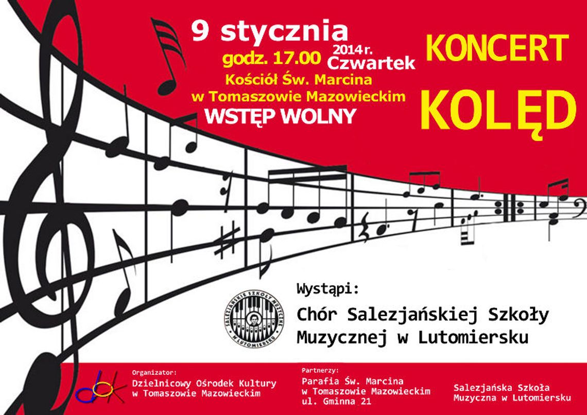 KONCERT KOLĘD w wykonaniu chóru Salezjańskiej Szkoły Muzycznej w Lutomiersku