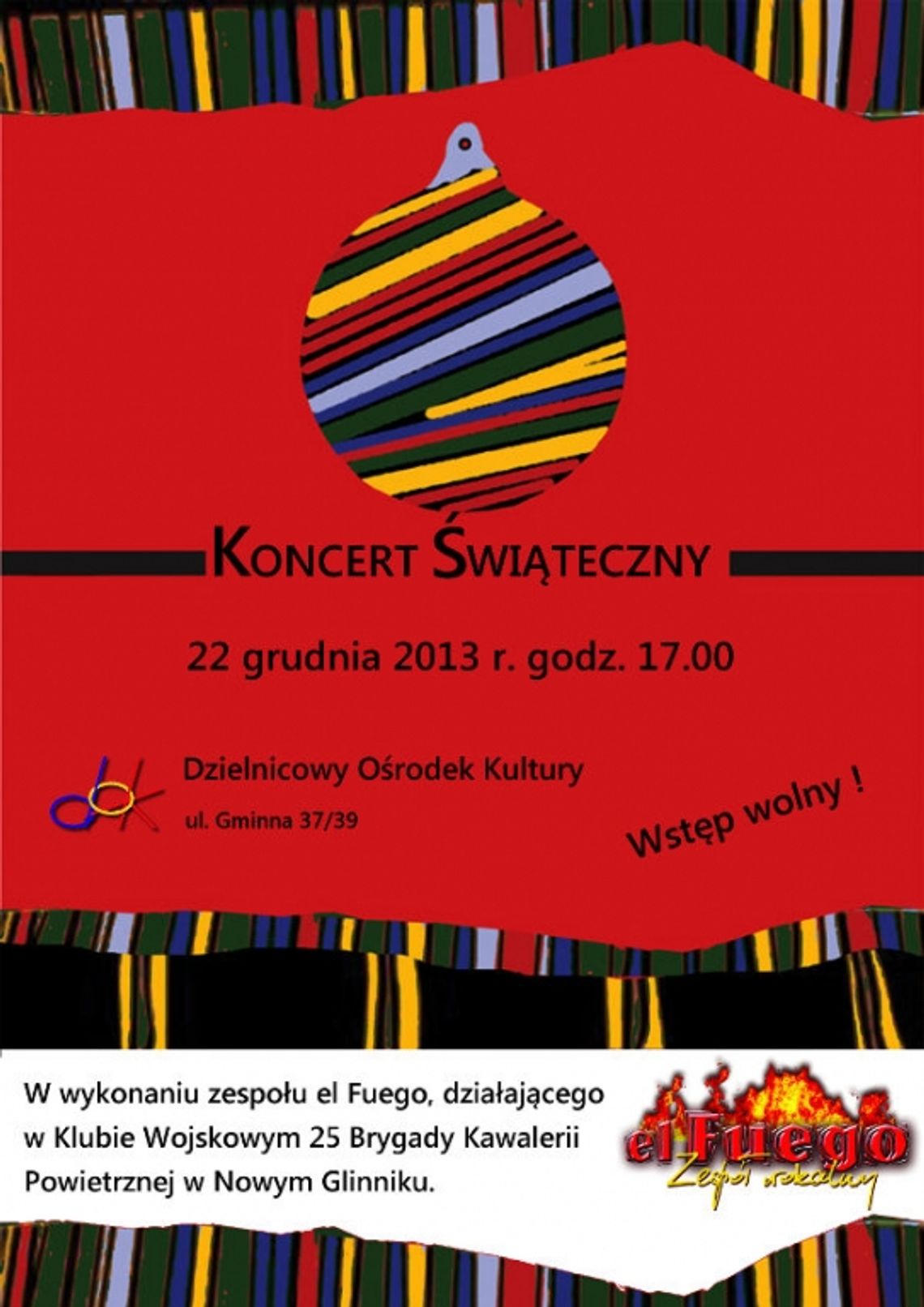 KONCERT ŚWIĄTECZNY