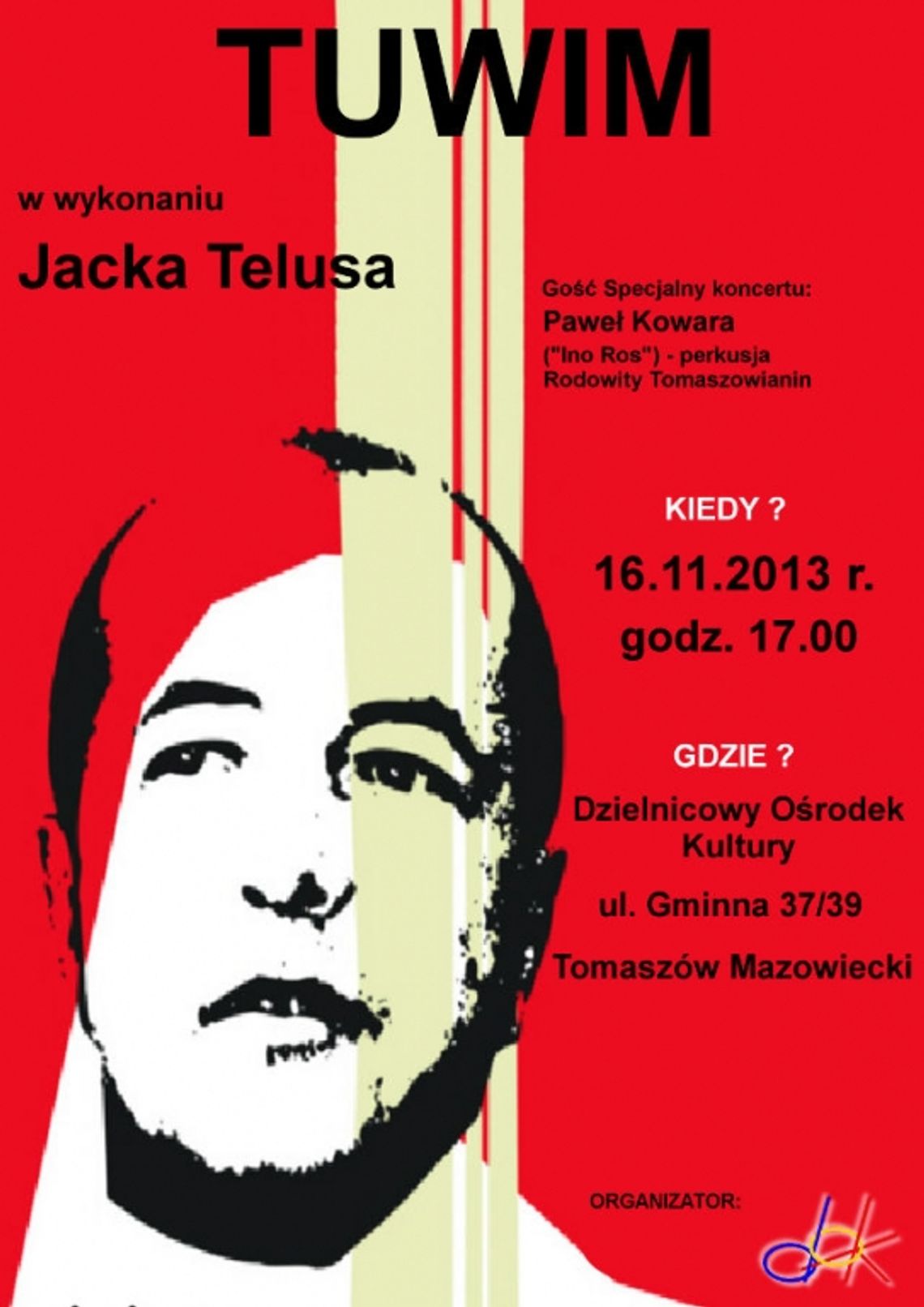 KONCERT „TUWIM” - JACEK TELUS