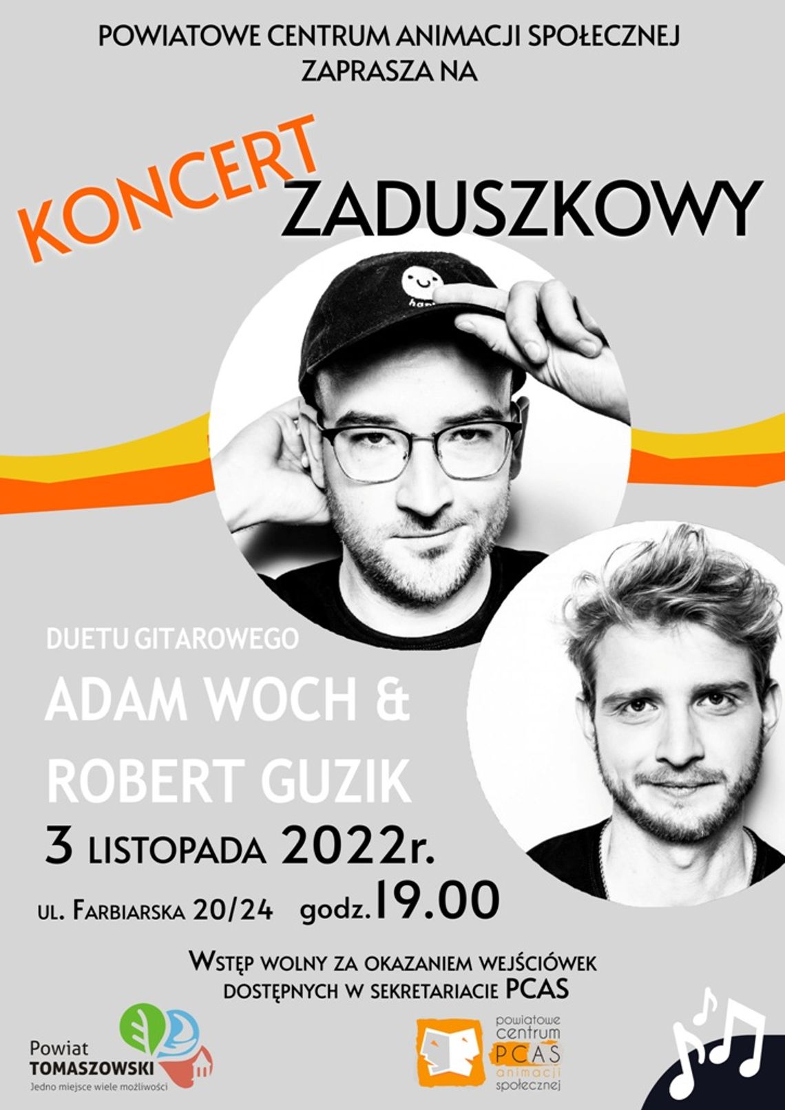 Koncert Zaduszkowy w PCAS-ie