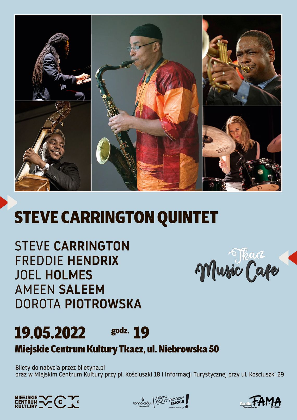 Koncert zespołu Steve Carrington Quintet