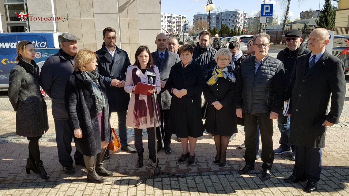 Konferencja prasowa dotycząca "Nowej piątki PiS"