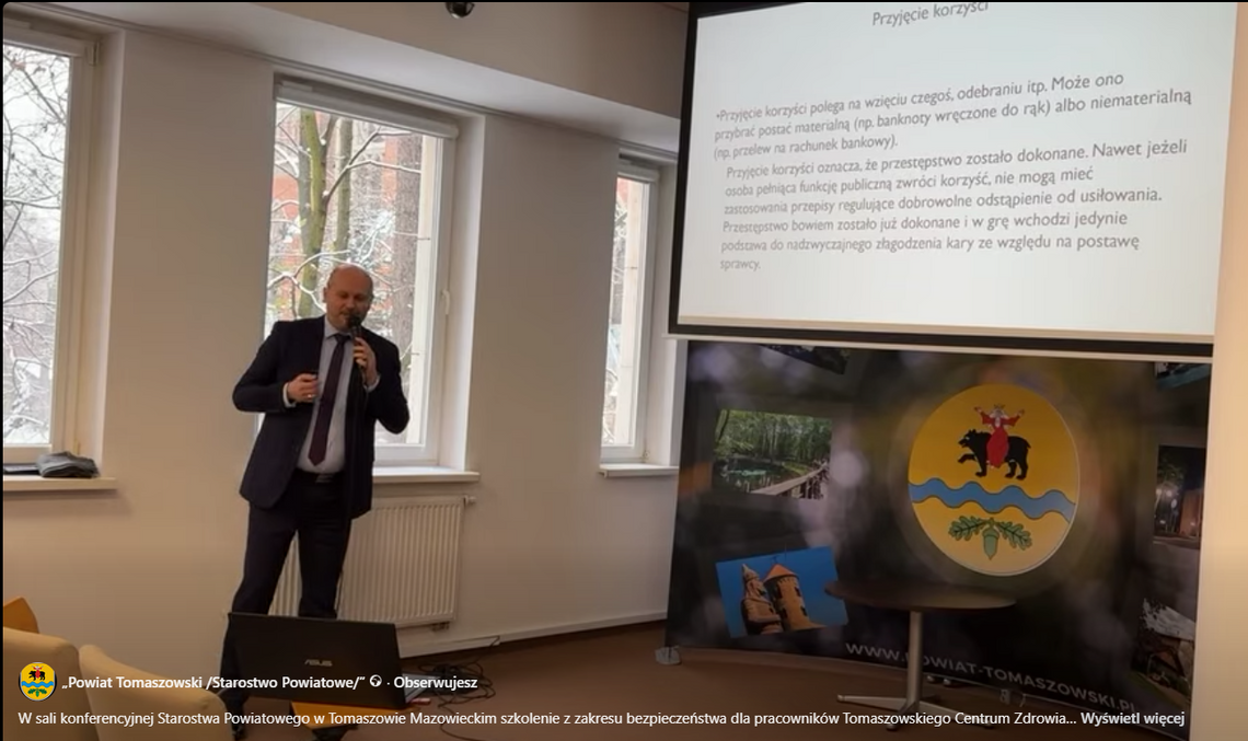 Konferencja w Starostwie. Kto za nią zapłacił? Konferencja w Starostwie. Kto za nią zapłacił?