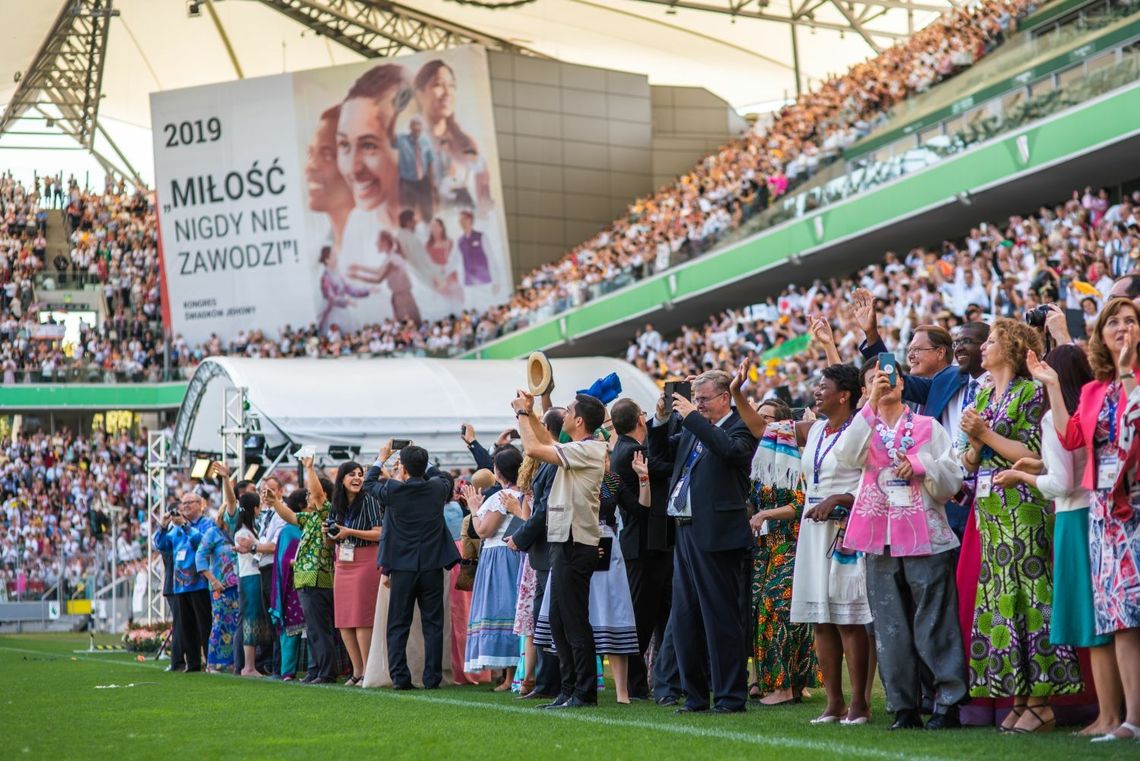 Kongres Świadków Jehowy ponownie w Łodzi.   Atlas Arena 14-16 lipca.