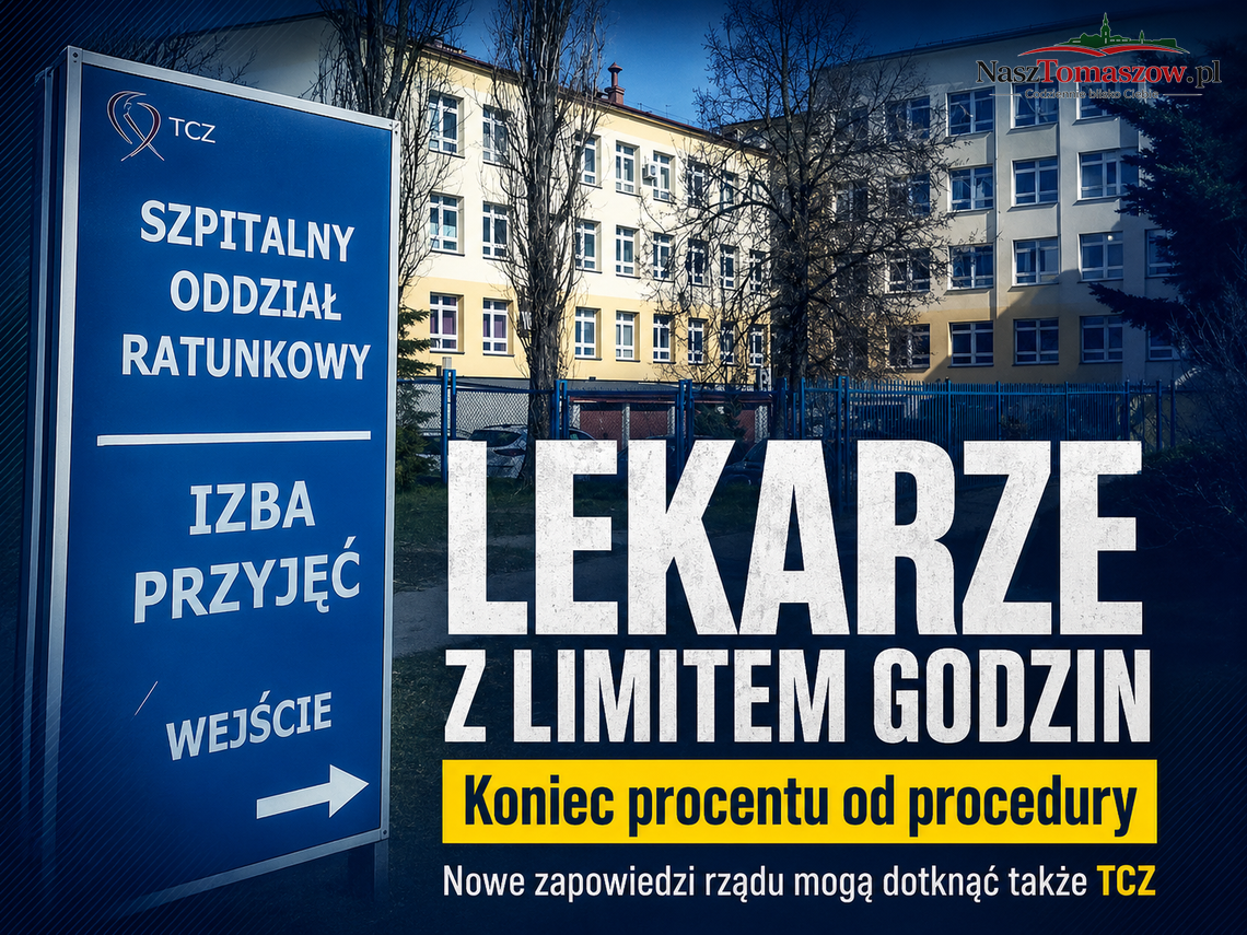Koniec lekarskiej „akordówki”? Tusk zapowiada zmiany. W tomaszowskim szpitalu taki system już działa Koniec lekarskiej „akordówki”? Tusk zapowiada zmiany. W tomaszowskim szpitalu taki system już działa