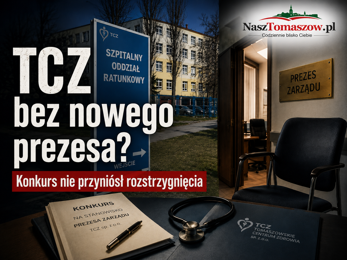 Konkurs bez werdyktu. Tomaszowskie Centrum Zdrowia wciąż bez nowego prezesa