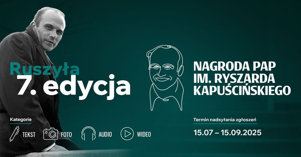 Konkurs im. Ryszarda Kapuścińskiego – zgłoś swój reportaż i daj głos tym, którzy go nie mają Konkurs im. Ryszarda Kapuścińskiego – zgłoś swój reportaż i daj głos tym, którzy go nie mają