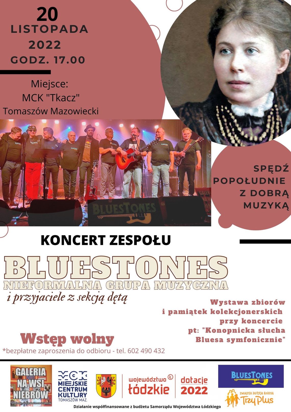 "Konopnicka słucha bluesa symfonicznie"