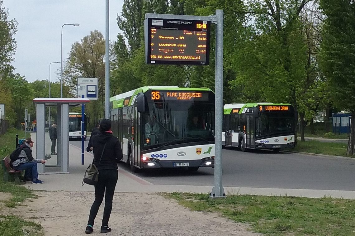 Korekty rozkładu jazdy autobusów MZK w Tomaszowie Mazowieckim