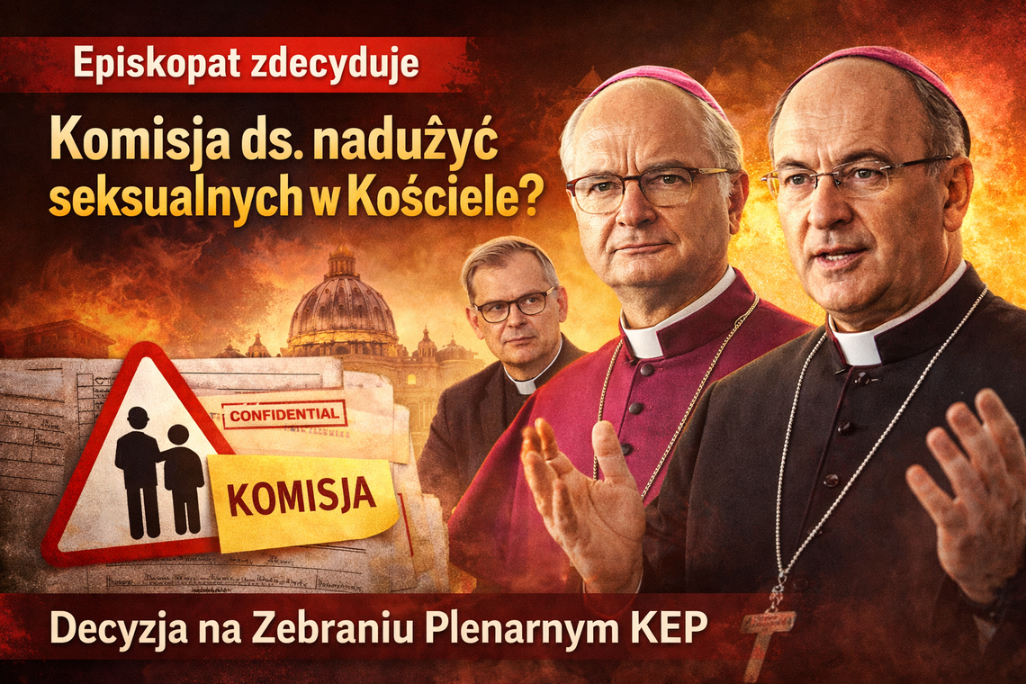 Kościół w Polsce powoła komisję ds. nadużyć seksualnych? Biskupi zdecydują podczas Zebrania Plenarnego KEP