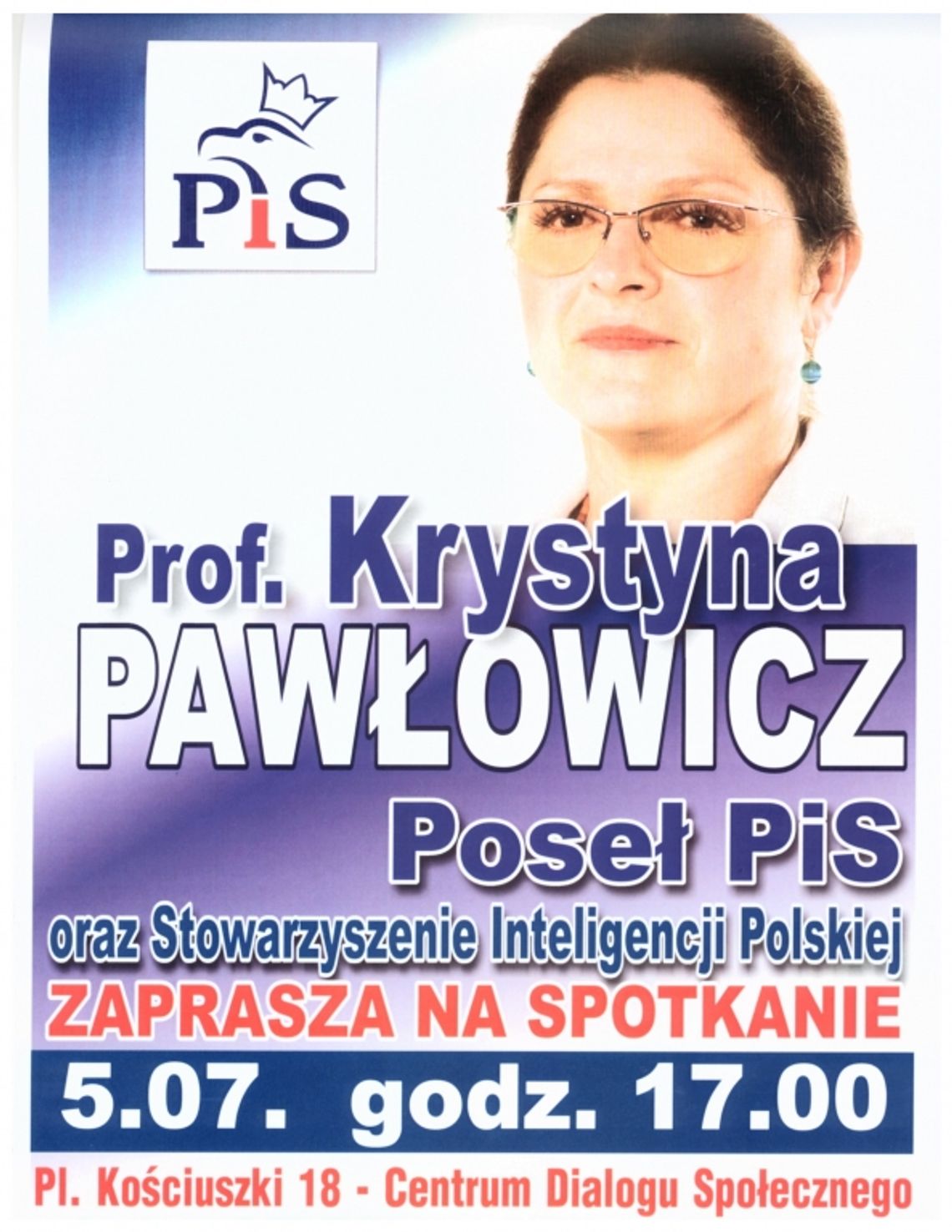 Krystyna Pawłowicz w Tomaszowie