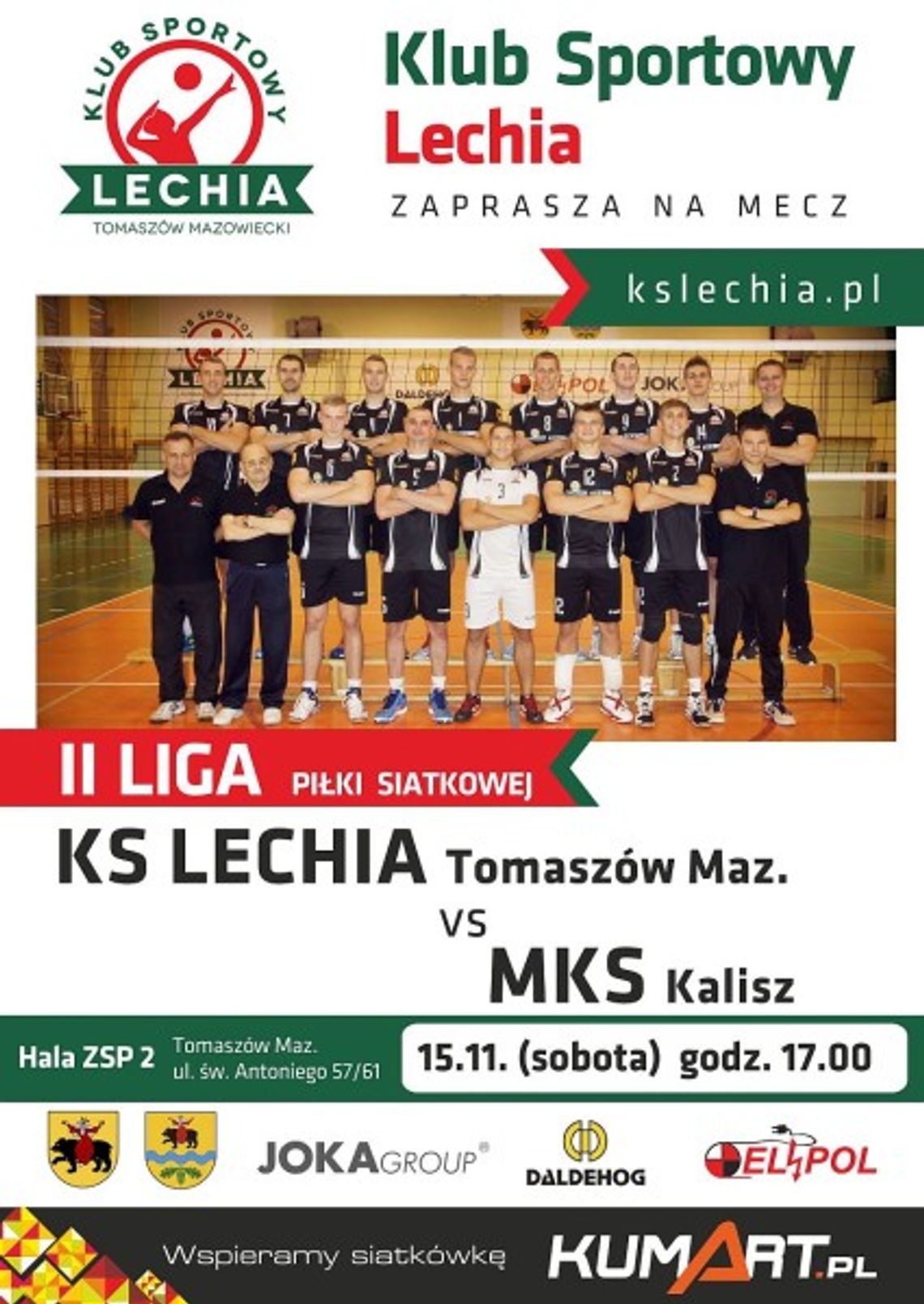 KS Lechia zaprasza na kolejny ligowy pojedynek