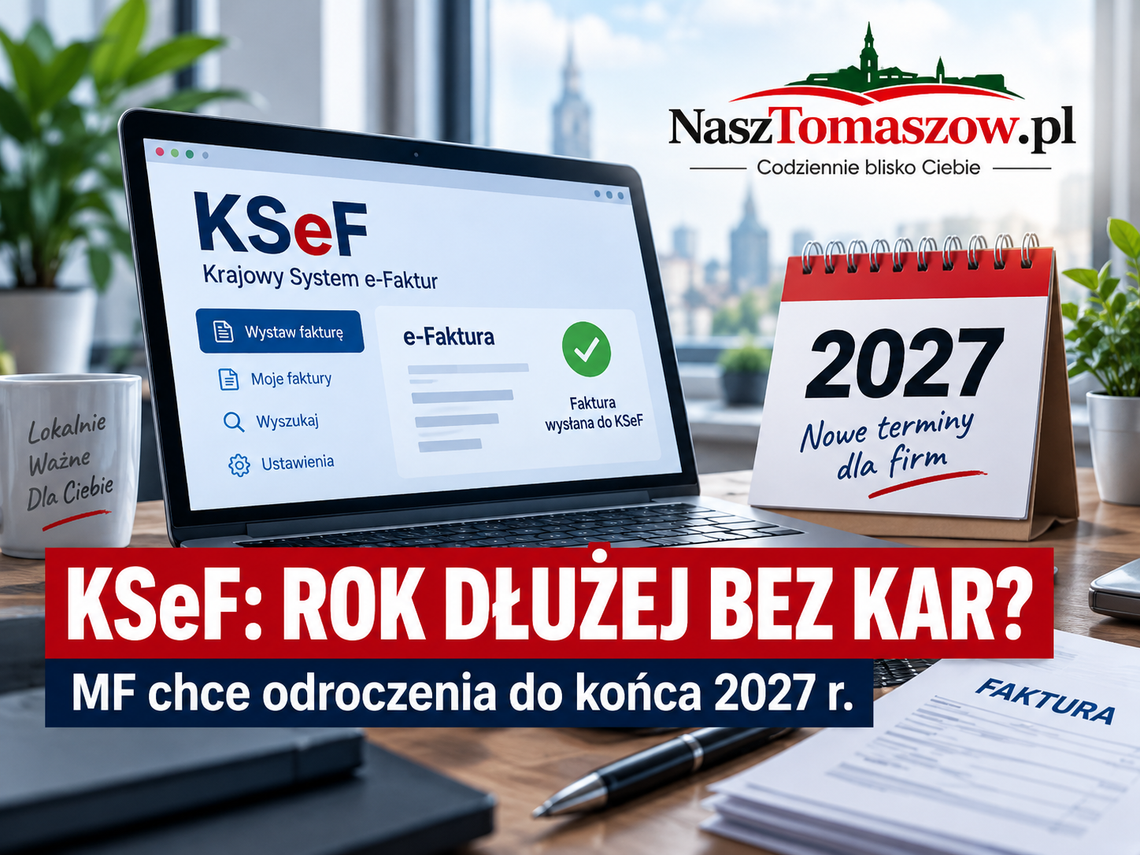 KSeF obowiązkowy, ale bez kar jeszcze przez rok? MF chce wydłużyć okres ochronny do końca 2027 roku KSeF obowiązkowy, ale bez kar jeszcze przez rok? MF chce wydłużyć okres ochronny do końca 2027 roku