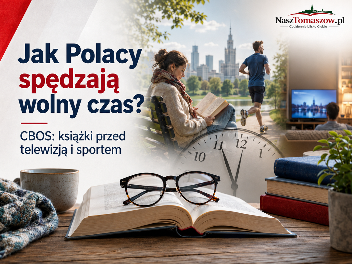 Książka wygrywa z telewizorem. Tak Polacy spędzają wolny czas. Najbardziej brakuje go ludziom w środku życia Książka wygrywa z telewizorem. Tak Polacy spędzają wolny czas. Najbardziej brakuje go ludziom w środku życia