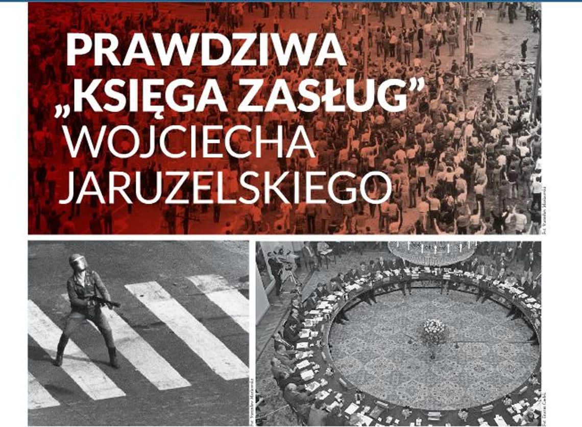 Księga "zasług" w rocznicę Stanu Wojennego
