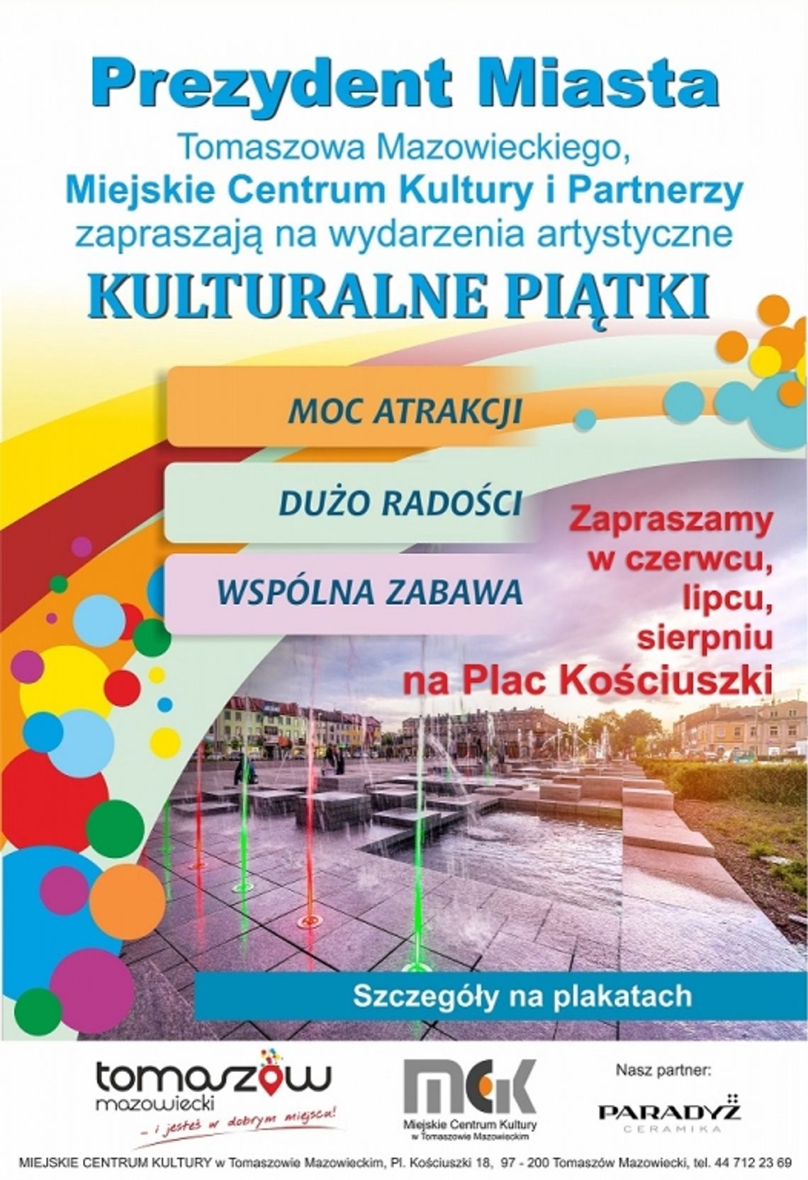 Kulturalne piątki w centrum miasta