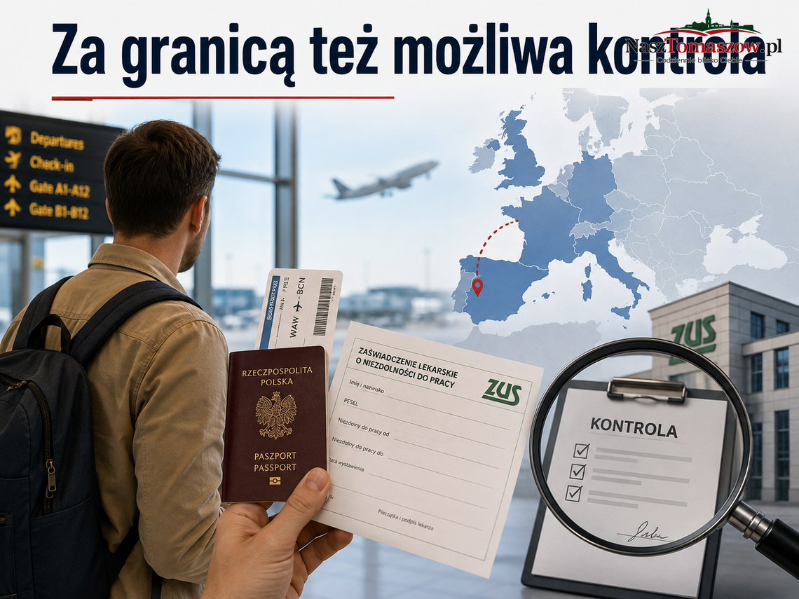 L4 może przerwać urlop. Ale wakacje za granicą nie chronią przed kontrolą ZUS