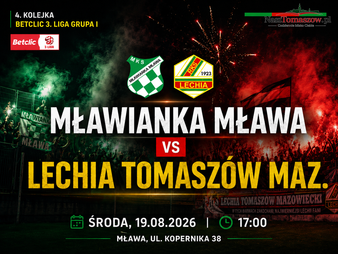Lechia jedzie odczarować Mławę. Po efektownym zwycięstwie czas na trudny wyjazd