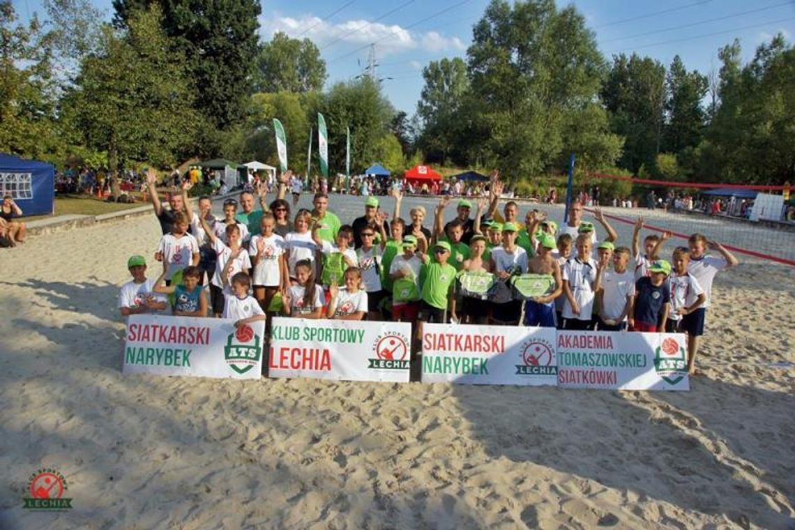 LECHIA na pikniku - czyli siatkarski narybek i grube ryby...