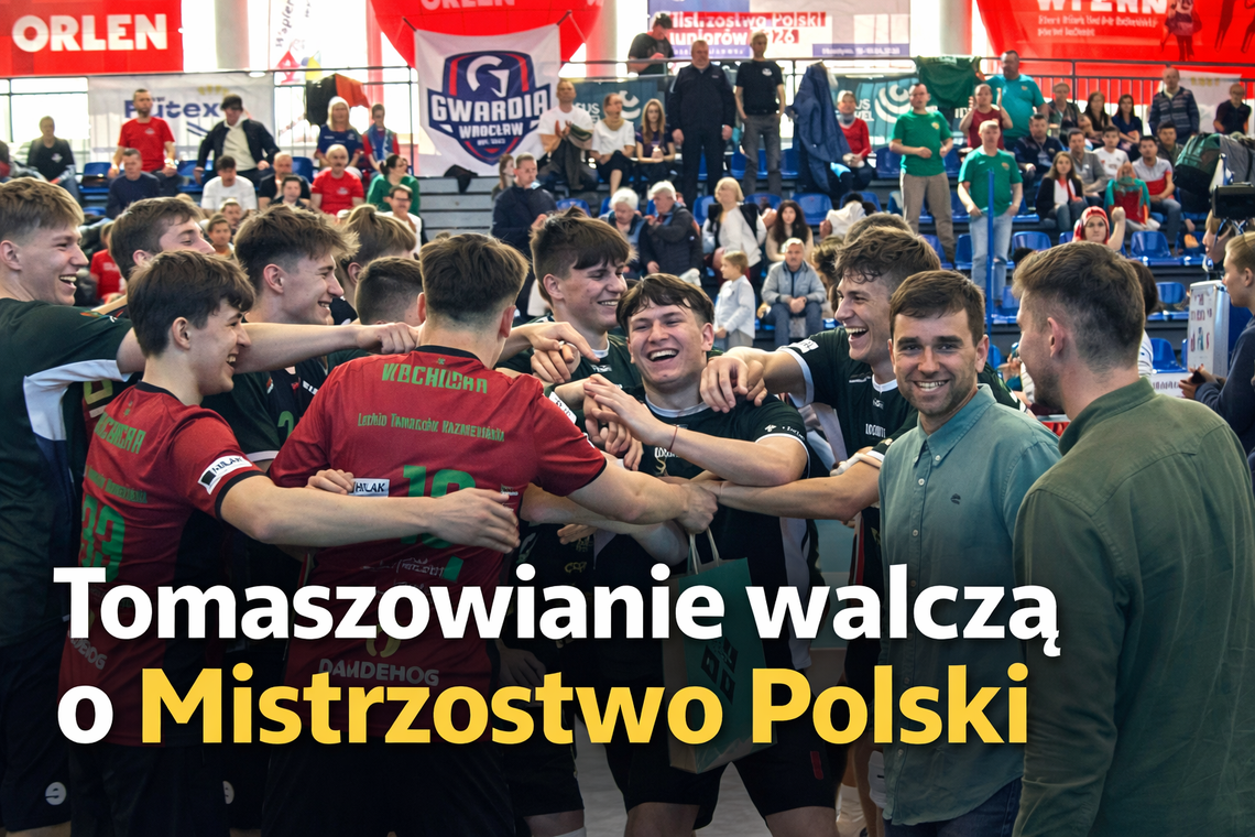 Lechia Tomaszów Mazowiecki po tie-breaku z Gwardią w półfinale Mistrzostw Polski Juniorów