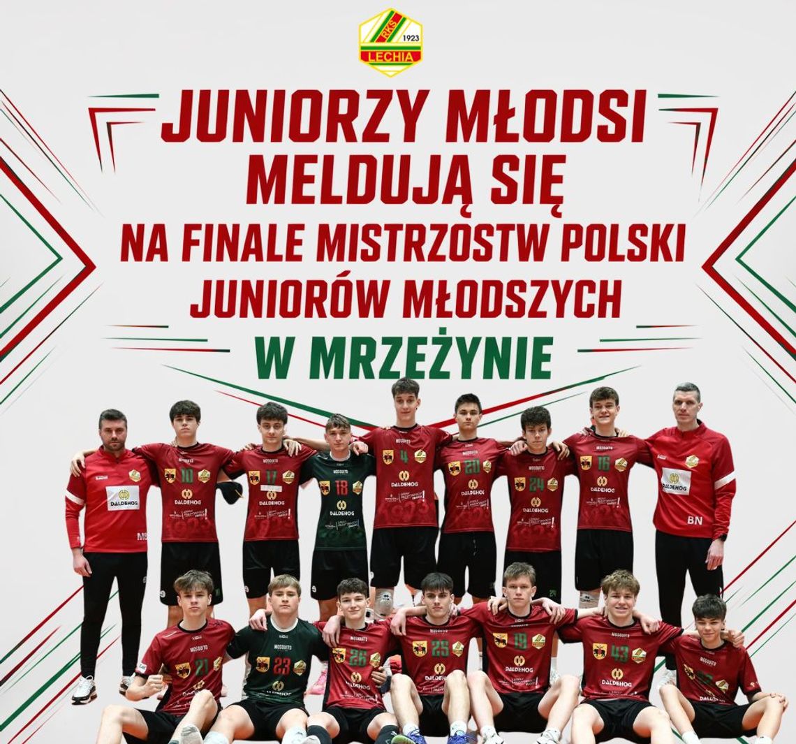 Lechia Tomaszów zagra w finale mistrzostw Polski juniorów młodszych