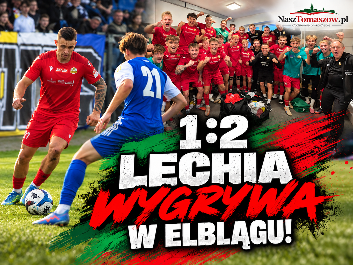 Lechia wyrwała zwycięstwo w Elblągu! Fatalny początek, kapitalna odpowiedź i trzy punkty jadą do Tomaszowa Lechia wyrwała zwycięstwo w Elblągu! Fatalny początek, kapitalna odpowiedź i trzy punkty jadą do Tomaszowa