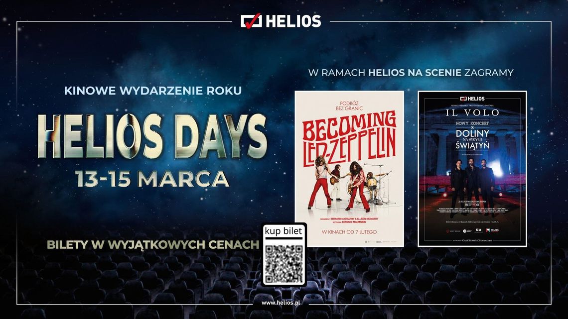 Led Zeppelin i Il Volo   w ramach Helios Days 13-15 marca