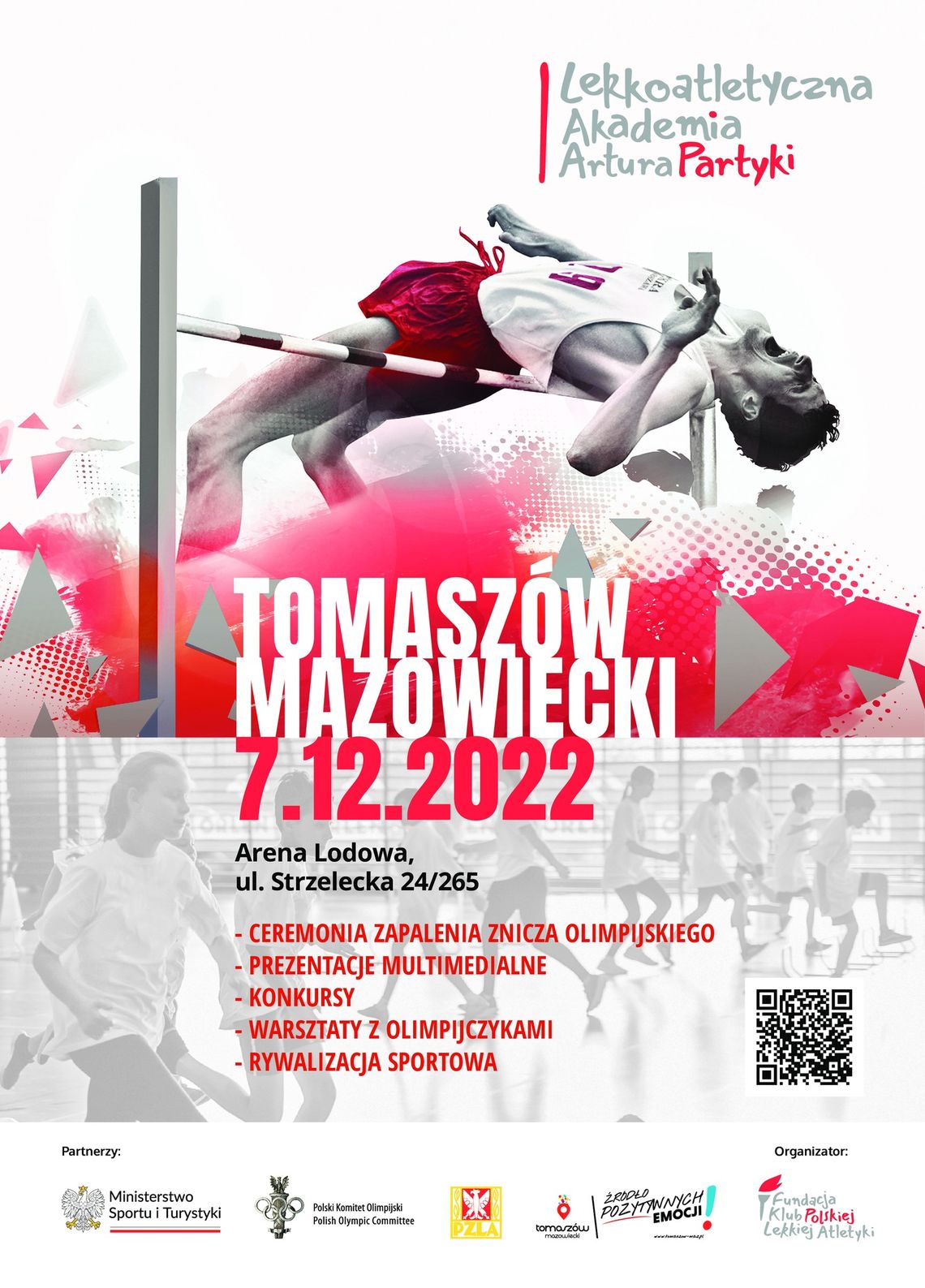 Lekkoatletyczna Akademia Artura Partyki w Arenie Lodowej