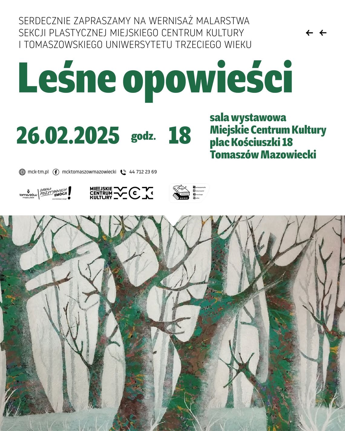 „Leśne opowieści” - wernisaż i wystawa