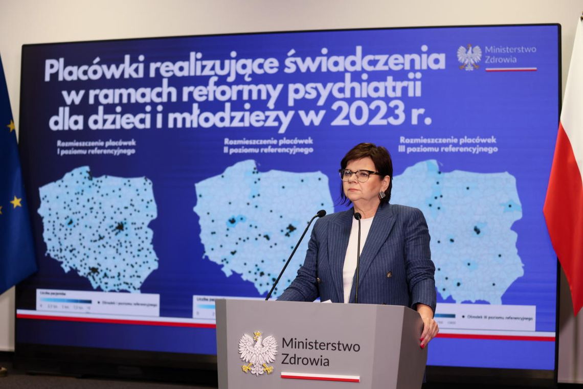 Leszczyna: 4,2 miliardy złotych w rozwój opieki psychiatrycznej