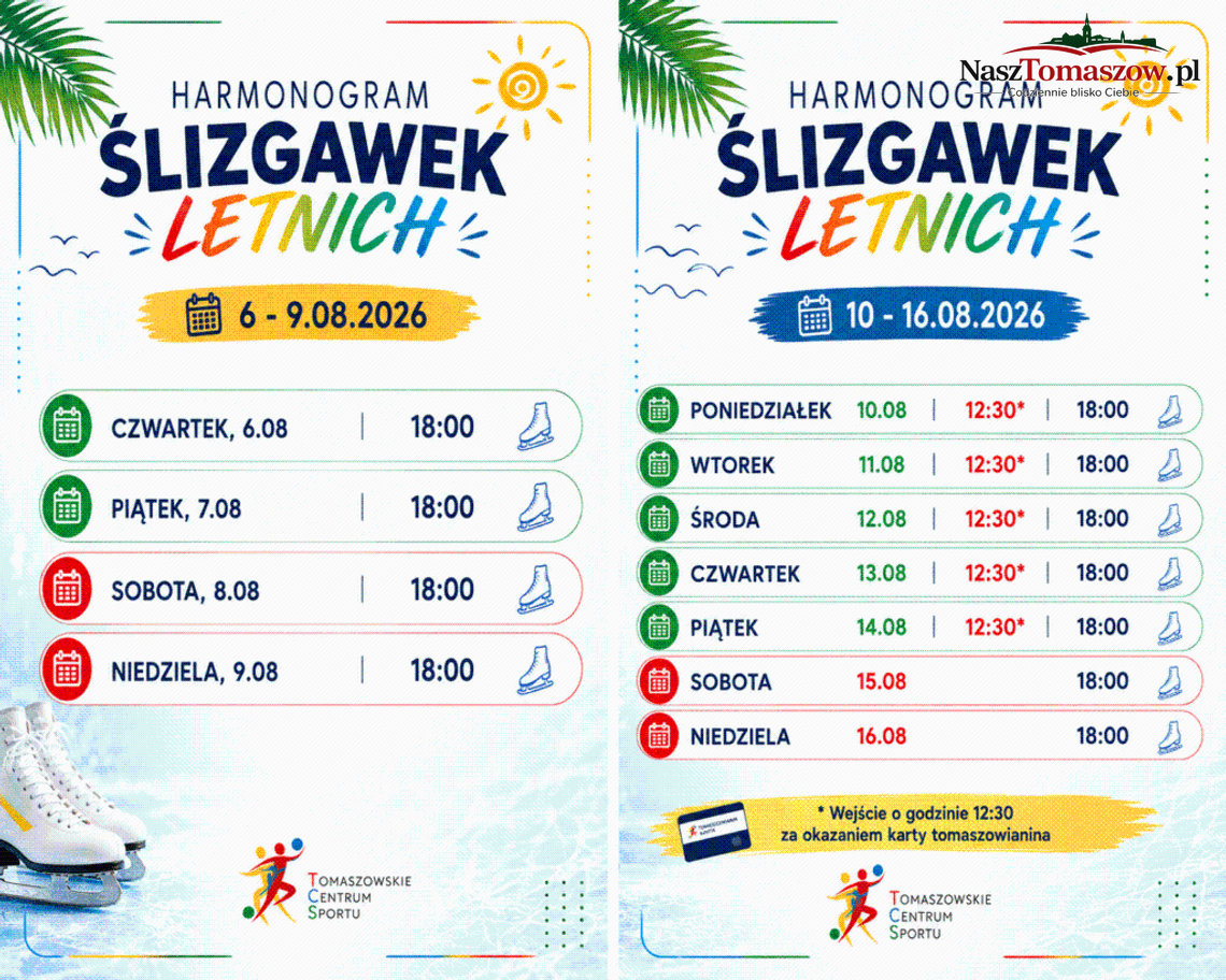 Letnie ślizgawki wracają do Areny. Sprawdź, co oznacza to dla mieszkańców Letnie ślizgawki wracają do Areny. Sprawdź, co oznacza to dla mieszkańców