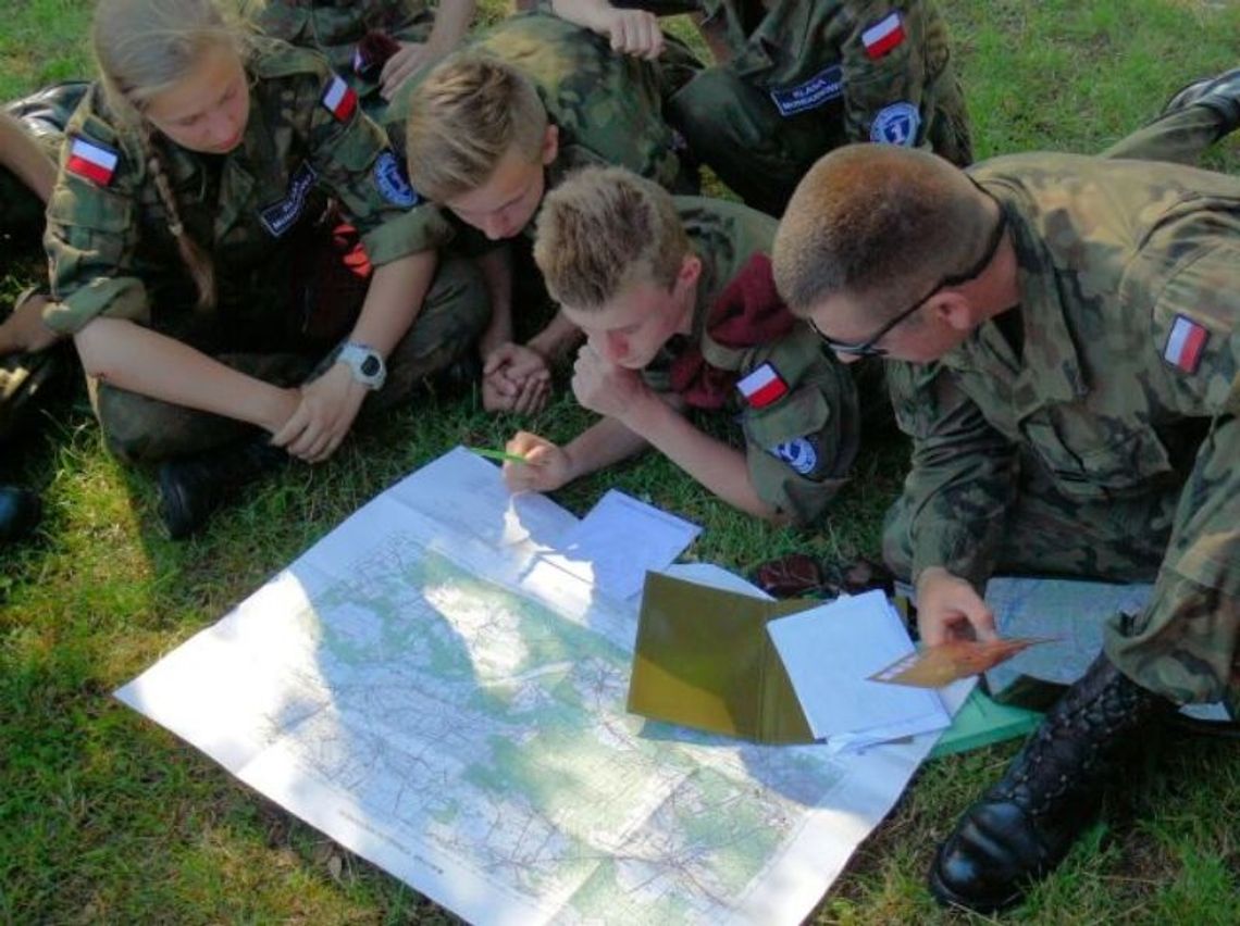 Letnie szkolenie wojskowe uczniów klas mundurowych.